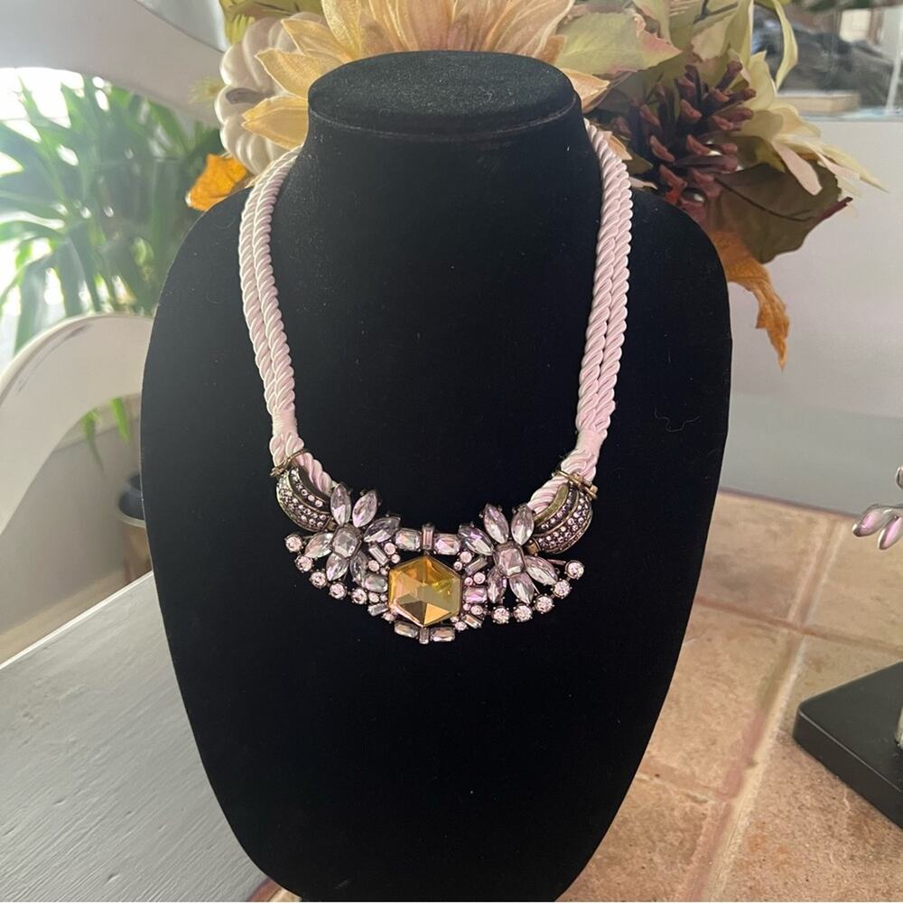 Bling Statement Rope Necklace - Picture 3 of 6